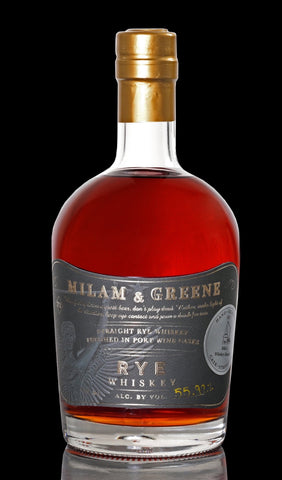 Milam & Greene Texas Straight Rye finished in Port Cask Cask Strength 55,92%