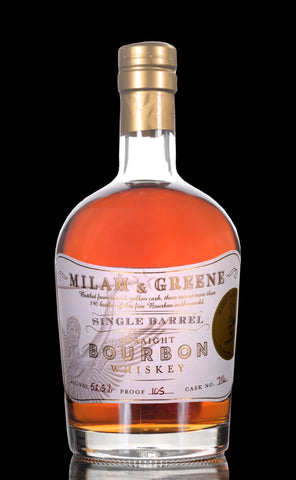 Milam & Greene  Single Barrel Straight Bourbon  52,5%