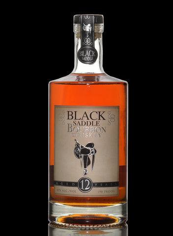 Black Saddle Straight Bourbon 12 Yr. 45%