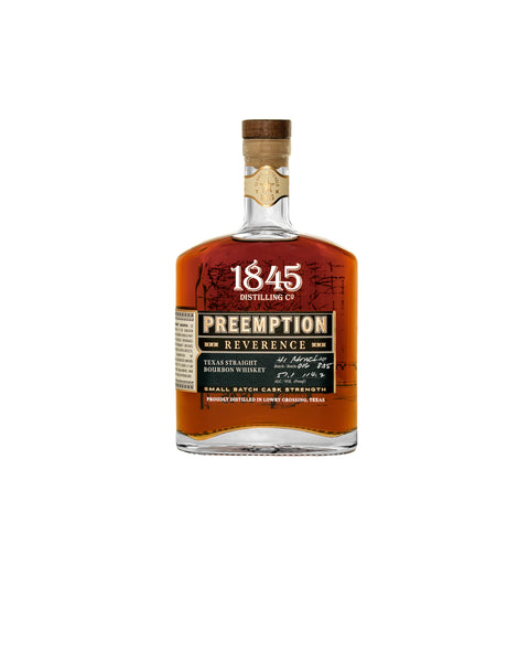 1845 Preemption Reverenz Texas Straight Bourbon 57,1%