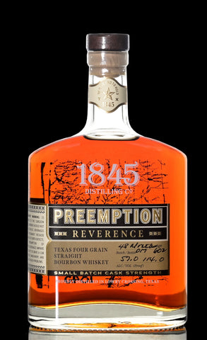 1845 Preemption Reverenz Wheated Bourbon 56,6%