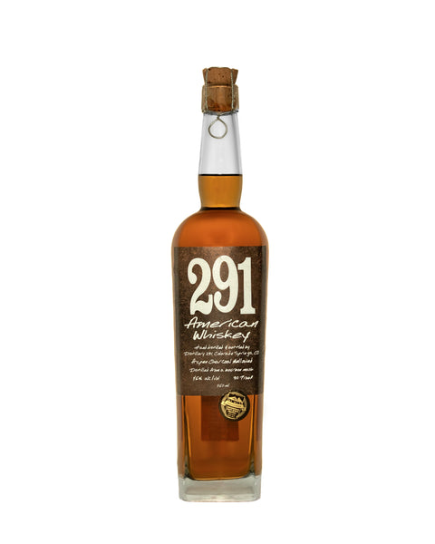 291 American Whiskey 45% - gefinischt mit gerösteten Colorado Espen Sticks (Zitterpappel – Weidengewächs)