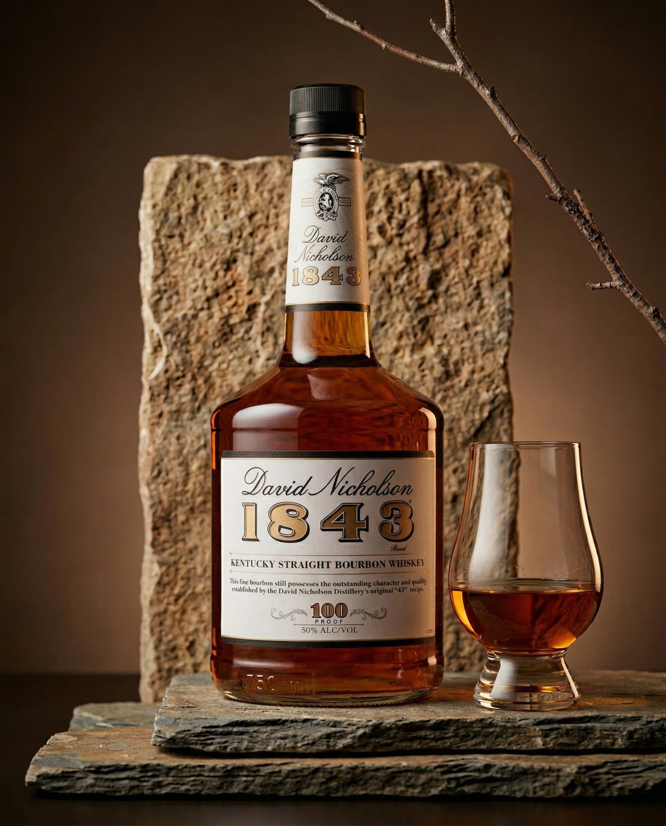 David Nicholson Kentucky Straight Bourbon 50% – Mikes-Whiskeyshop