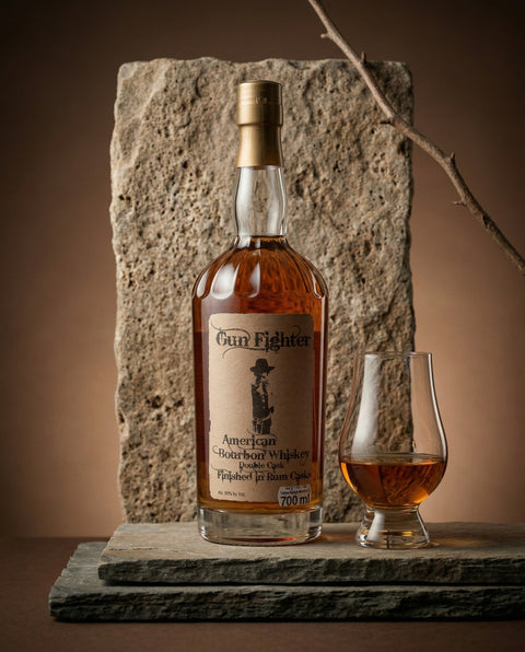 Gun Fighter American Bourbon 50% finish in Rum Barrels