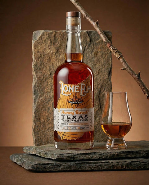 Lone Elm Straight Wheat Honey Barrel Finish 54%