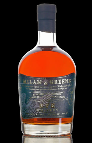 Milam & Greene Texas Straight Rye finished in Port Cask 47%