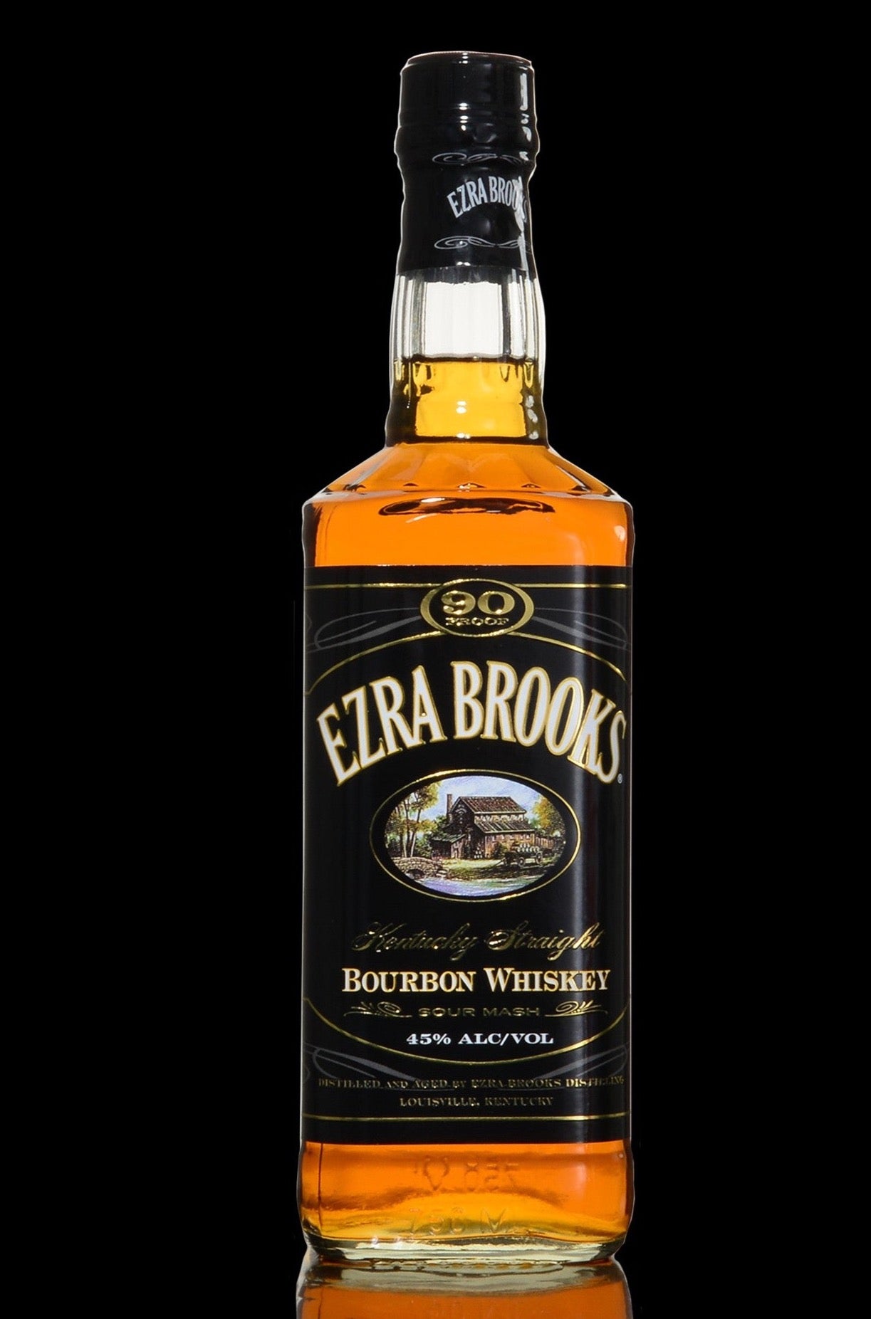 Ezra Brooks Bourbon 45% – Mikes-Whiskeyshop