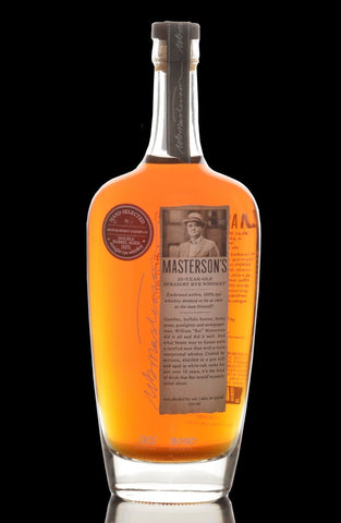 Masterson's Straight Rye 45% 10 Yr. & 6 Mon. in französischer Eichenfass nachgereift